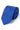 Vyriškas karališkos mėlynos spalvos zomšos kaklaraištis su apdaila