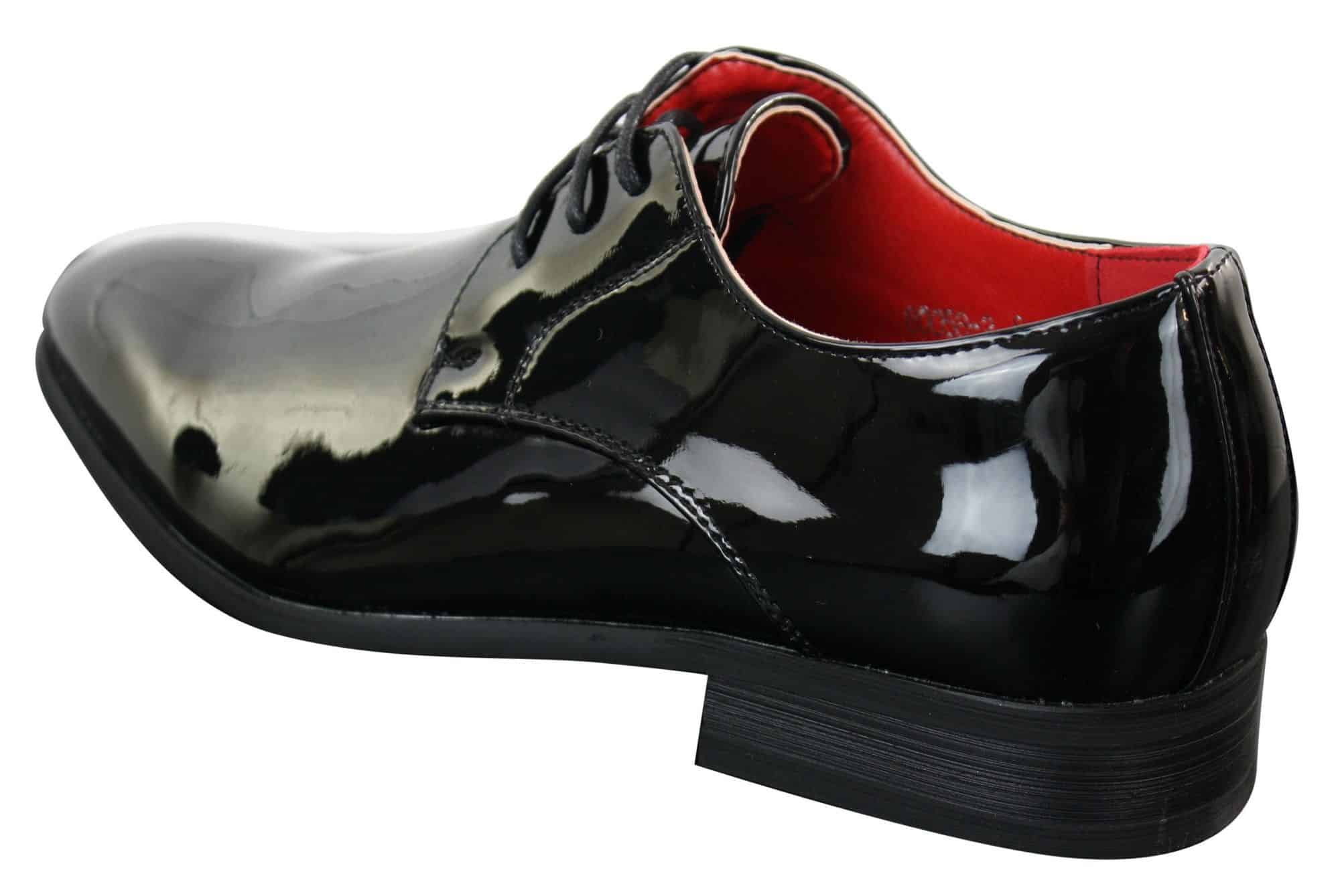 Vyriški blizgūs lakuoti oficialūs batai