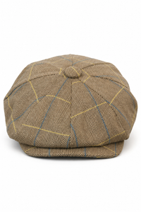 Vyriška languota „Tweed Peaky Blinders“ kepurė