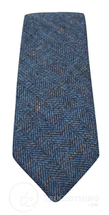 Vyriški tvido kaklaraiščiai su silkės kaulo raštu, Marc Darcy kaklaraiščiai, klasikiniai, vintažiniai, retro stiliaus, Deon