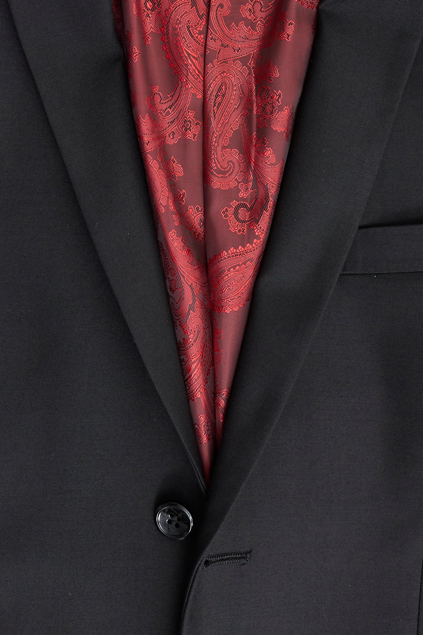 Paul Andrew Parker - vyriškas trijų dalių juodas, priglundantis, pilnas kostiumas, klasikinis, skirtas durų langams, gedulo laidotuvėms