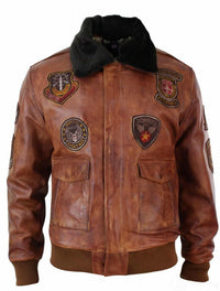 Vyriška aviatoriaus stiliaus bomber striukė su nuimama kailine apykakle, Nevada Timber