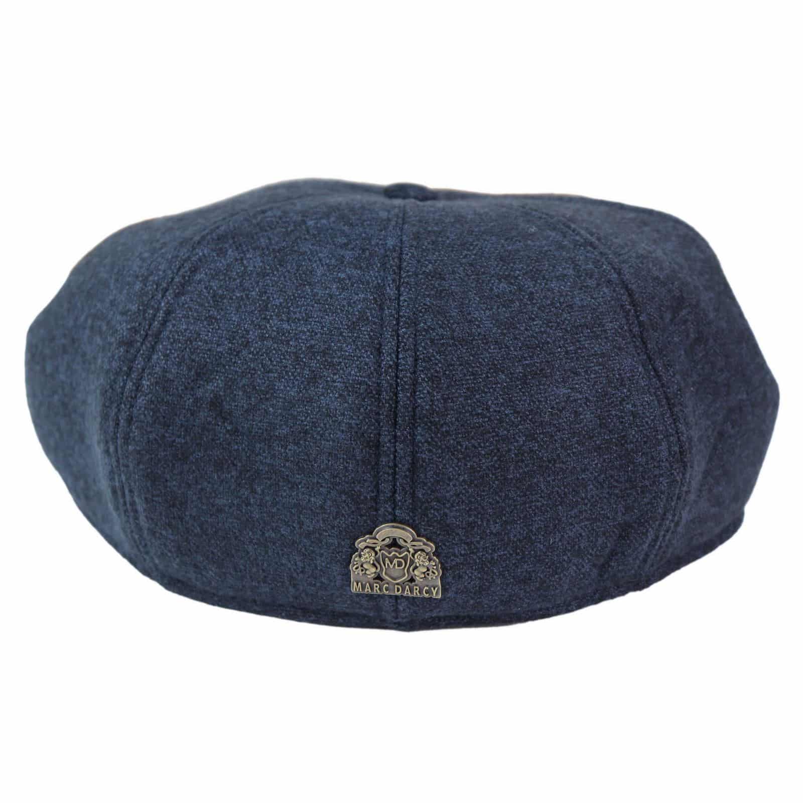 Vyriška 8 panelių „Peaky Blinders“ kepurė - tamsiai mėlyna