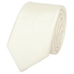 Vyriškas kišeninis kaklaraištis su kvadratėliais, oficialus vienspalvis kaklaraištis – dramblio kaulo spalvos