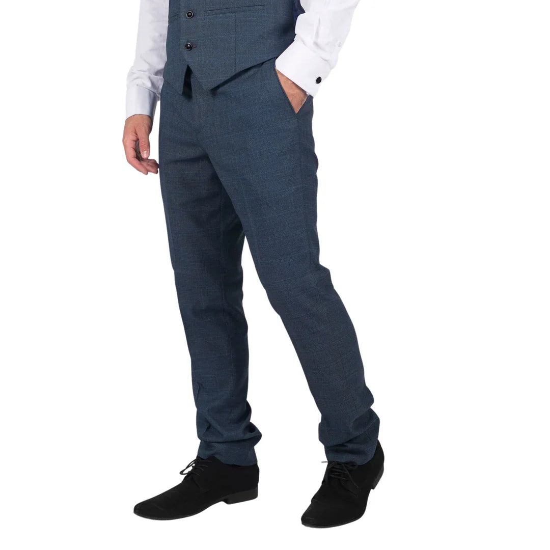 „Viceroy“ – vyriškos mėlynos languotos kelnės