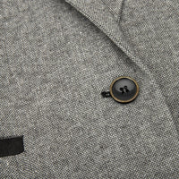 wsn03 - Moteriška pilka tvido švarko liemenė su Elow Patch Peaky 1920s raštu